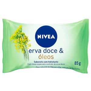 Sabonete Em Barra Nivea Hidratante Erva-doce 85g