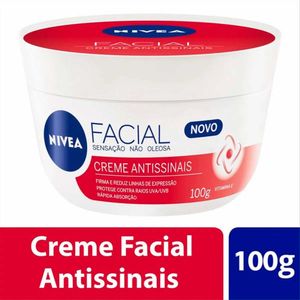 Creme Facial Antissinais Nivea 100g