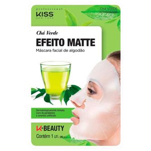 Máscara Facial Kiss New York K Beauty Chá Verde 1 Unidade