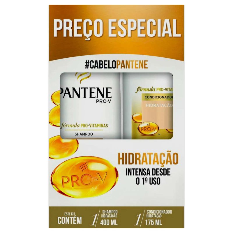 -Kit-Pantene-Hidratacao-Shampoo-400ml---Condicionador-175ml