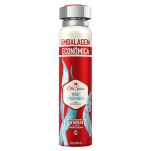 Desodorante Old Spice Masculino Mar Profundo Aerosol 200ml