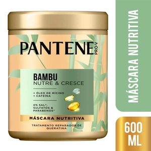 Máscara De Tratamento Capilar Pantene Bambu 600ml