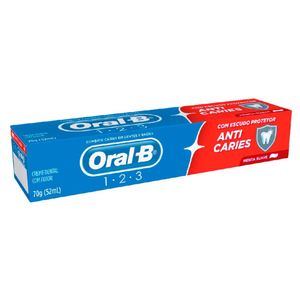 Creme Dental Oral-b 1-2-3 Menta Suave 70g