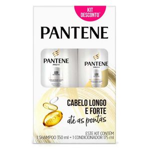Kit Pantene Liso Extremo Shampoo 350ml + Condicionador 175ml