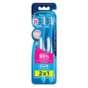 Escova Dental Oral-b Pro Saúde 7 Benefícios 2 Unidades