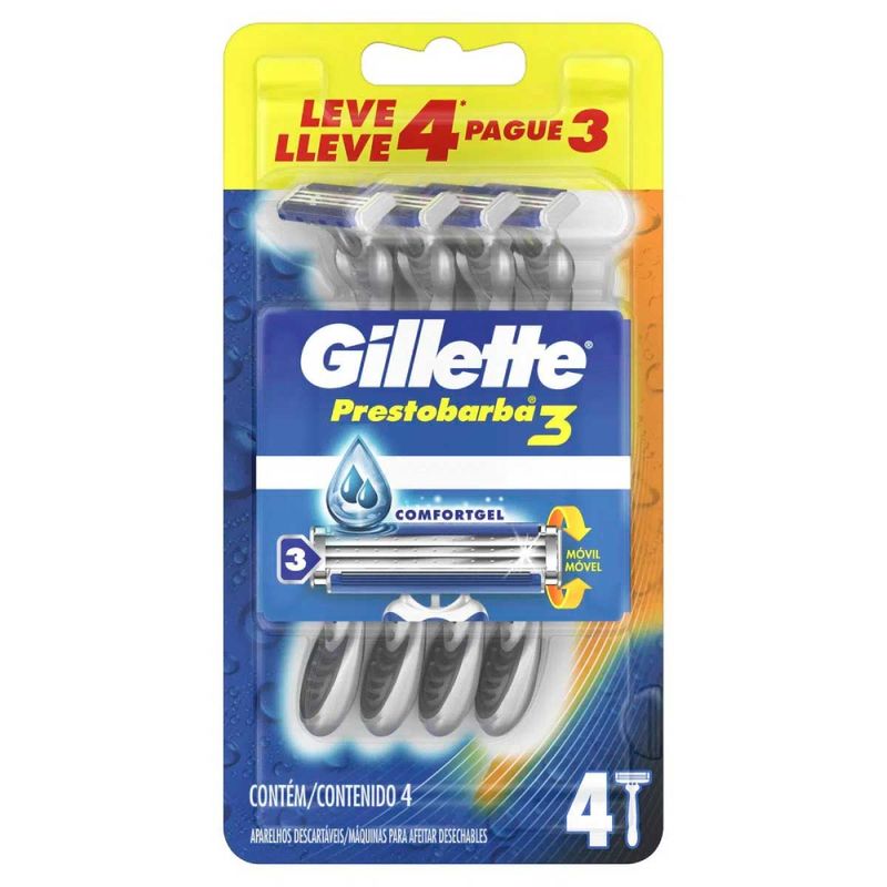 -Aparelho-De-Barbear-Gillette-Prestobarba-3-4-Unidades