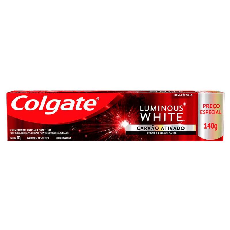 -Creme-Dental-Colgate-Luminous-White-Carvao-140g