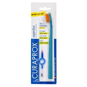 Kit Curaprox Super Duo Escova Dental Cs 5460 + Escova Interdental Uhs 409