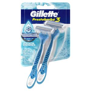 Aparelho De Barbear Gillette Prestobarba 3 Ice 2 Unidades
