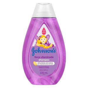 Shampoo Infantil Johnsons Baby Força Vitaminada 400ml
