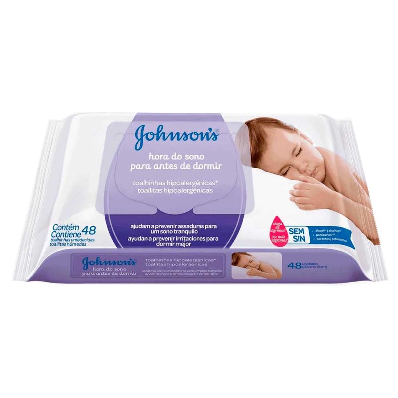 -Lencos-Umedecidos-Johnsons-Baby-Hora-Do-Sono-48-Unidades