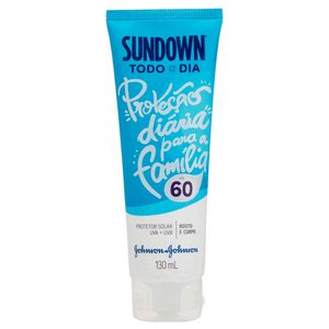 Protetor Solar Sundown Todo Dia Fps60 130ml