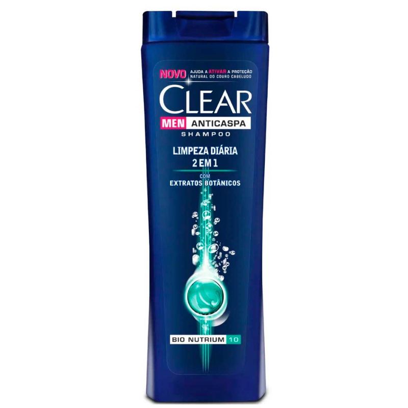 -Shampoo-Clear-Men-Anticaspa-400ml-Limpeza-Diaria