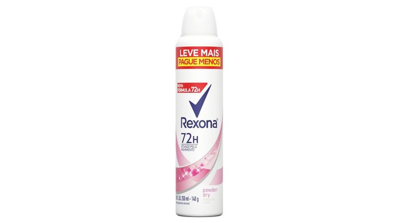 Desodorante Rexona Feminino Invisible Aerossol 150ml - Promofarma