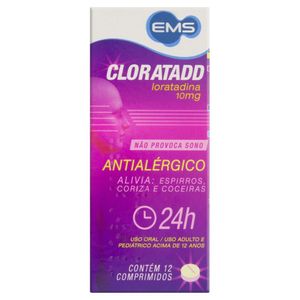 Cloratadd 10mg 12 Comprimidos