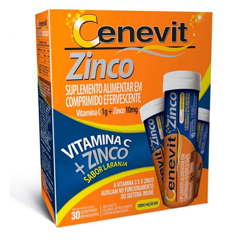 -Cenevit-Zinco-1g-10mg-30-Comprimidos-Efervescentes
