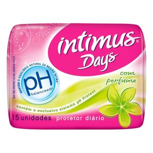 Absorvente Intimus Days Com Perfume Sem Abas 15 Unidades