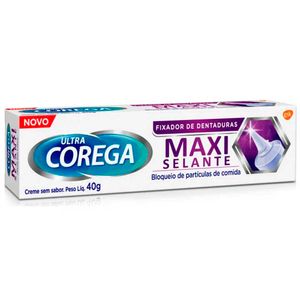Fixador De Dentaduras Corega Ultra Maxi Selante 40g