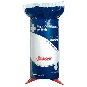 Algodão Sussex Rolo Branco 500g
