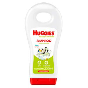 Shampoo Infantil Huggies chá De Camomila 200ml