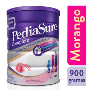 Suplemento Infantil Pediasure Pó Sabor Morango 900g