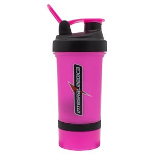 Coqueteleira Integralmedica Rosa 2 Doses 450ml