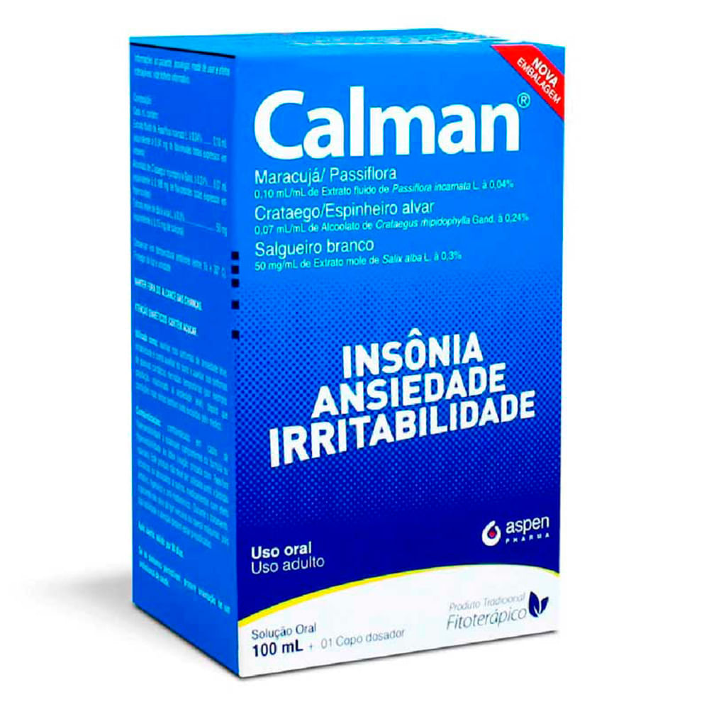 Calman Solução Oral 100ml - Promofarma