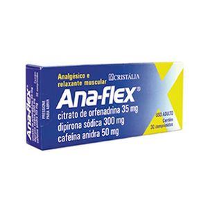 Ana-flex 35mg/300mg/50mg 30 Comprimidos