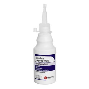 Vaselina Líquida 100% Rioquímica 100ml