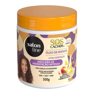 Máscara De Tratamento Capilar Salon Line S.o.s Cachos Hidratação Intensa 500g