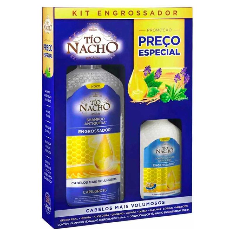 -Kit-Shampoo-condicionador-Tio-Nacho-Engrossador-415ml-200ml