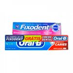 -Kit-Fixodent-Creme-Fixador-De-Dentaduras-39g---Creme-Dental-Oral-b-70g