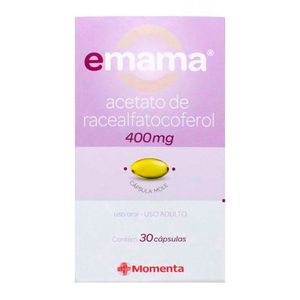 Emama 400mg 30 Cápsulas Moles