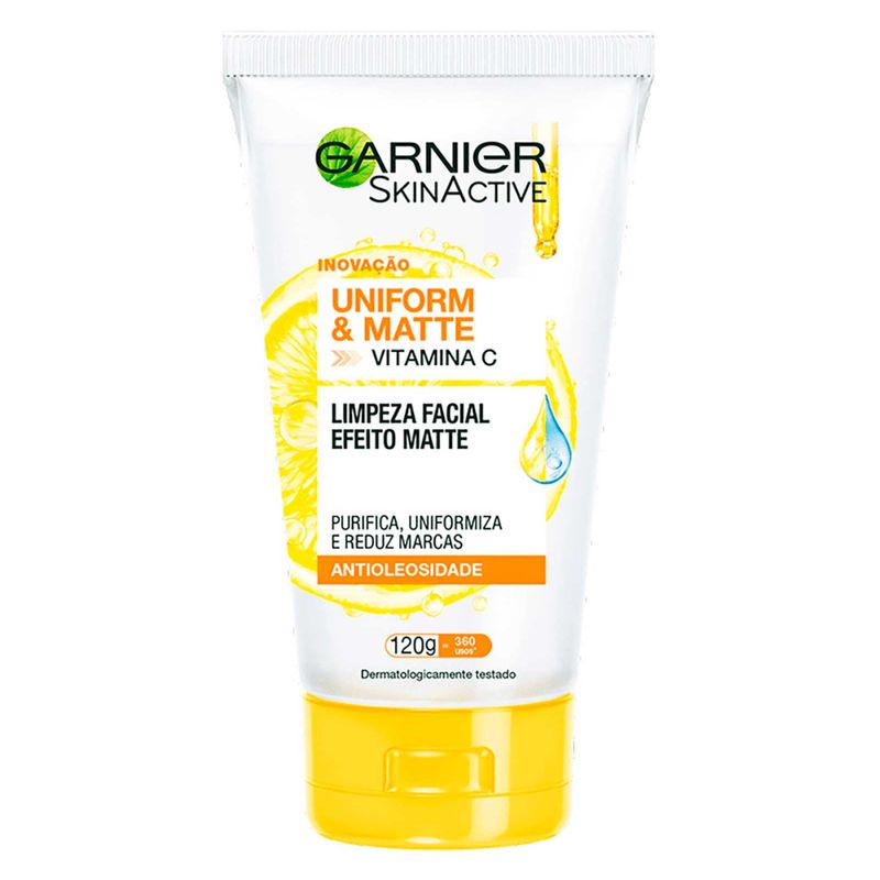 -Gel-De-Limpeza-Facial-Garnier-Skinactive-Uniform---Matte-120g