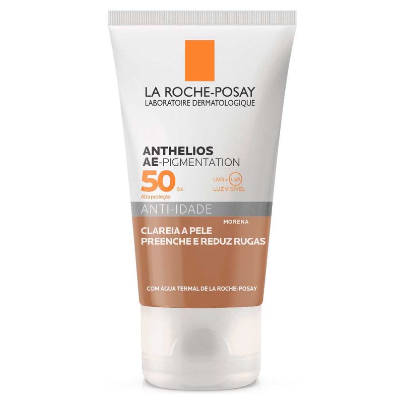 -Protetor-Solar-Anti-idade-La-Roche-posay-Anthelios-Ae-Pigmentation-Pele-Clara-Fps50-40g