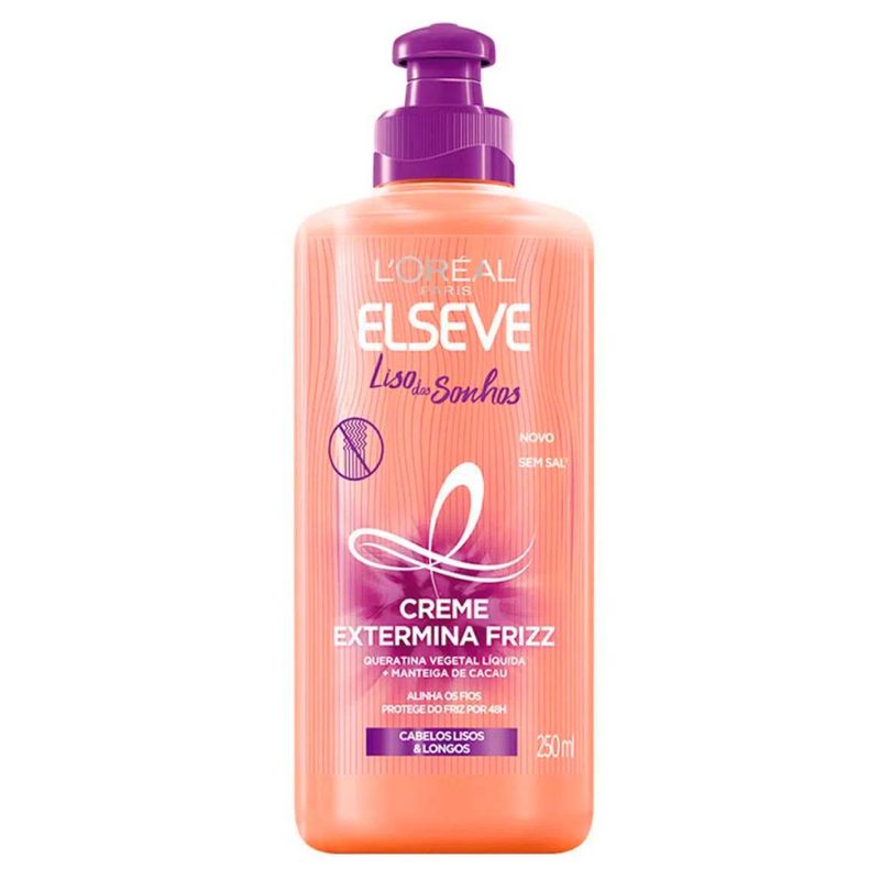 -Creme-De-Pentear-Elseve-250ml-Liso-Dos-Sonhos
