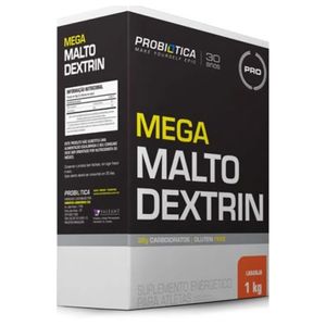 Mega Maltodextrin Laranja Probiótica 1kg