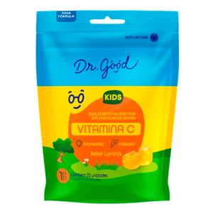 Vitamina C Kids Dr Good Laranja 25 Gomas