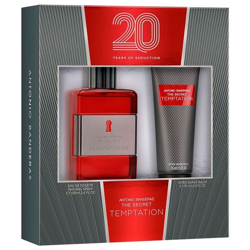 -Kit-The-Secret-Temptation-Antonio-Banderas-Perfume-100ml---Pos-Barba-75ml