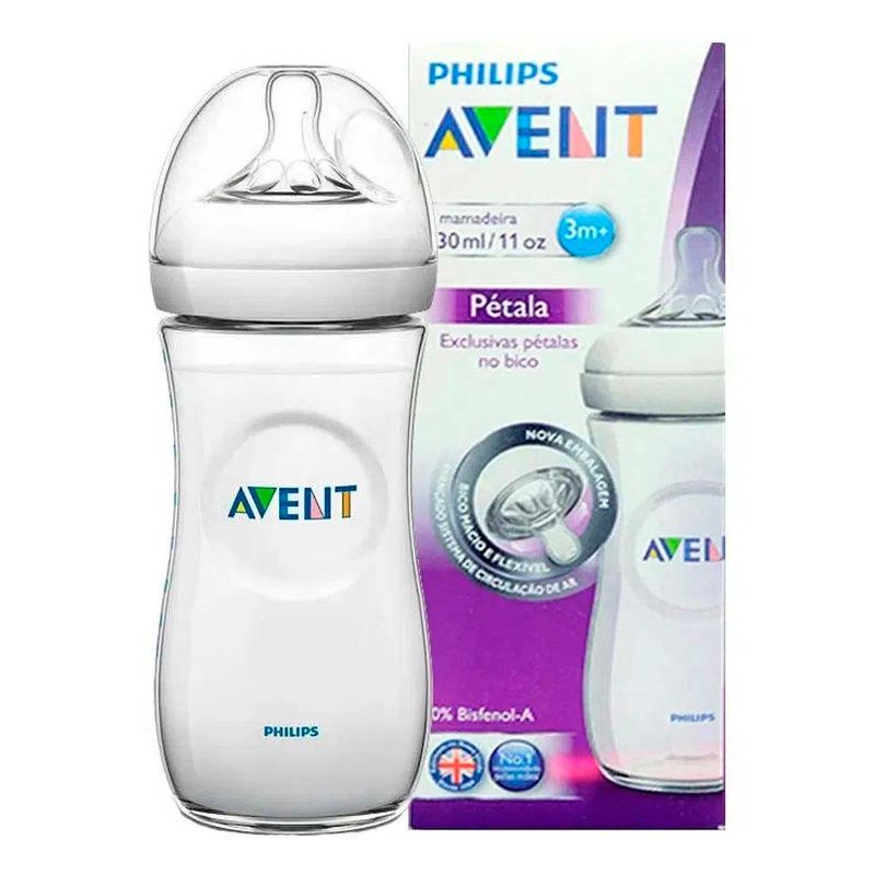 -Mamadeira-Petala-Neutra-Avent-330ml-1-Unidade
