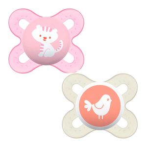 Chupeta Mam Start Rosa 0 A 2 Meses 2 Unidades