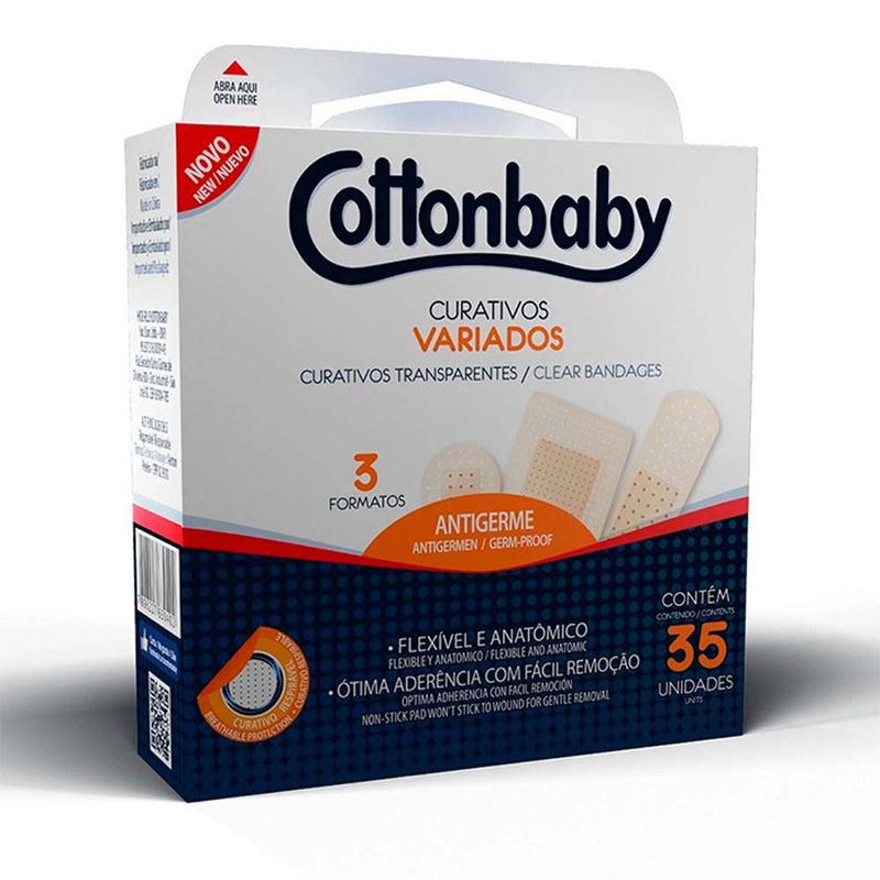 -Curativo-Cottonbaby-Transparente-Variados-35-Unidades