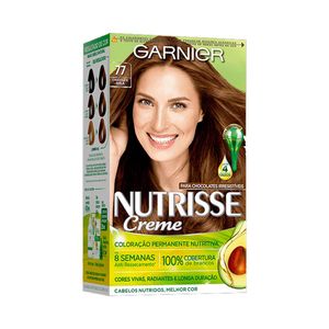 Tintura Garnier Nutrisse Creme N 77 Louro Médio Marrom 1 Kit
