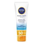 -Protetor-Solar-Facial-Nivea-Sun-Beauty-Pele-Normal-A-Seca-Fps50-50g