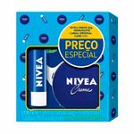 -Kit-Nivea-Hidratante-Facial-Nivea-Creme-56g---Protetor-Labial-Original-Care-48g