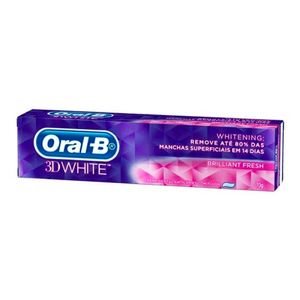 Creme Dental Oral-b 3d White Brilliant Fresh 70g