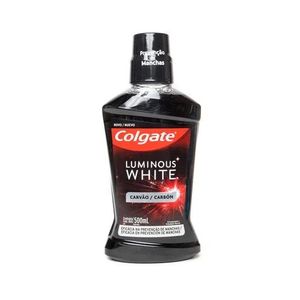 Enxaguante Bucal Colgate Luminous White Carvão 500ml