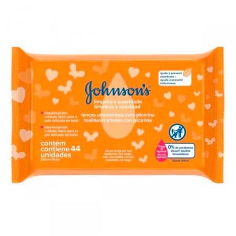 -Lencos-Umedecidos-Johnsons-Baby-Limpeza-E-Suavidade-44-Unidades