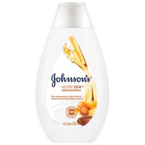 Hidratante Corporal Johnson & Johnson Nutri Spa Reparadora Óleo De Amêndoas Argan E Karité 200ml