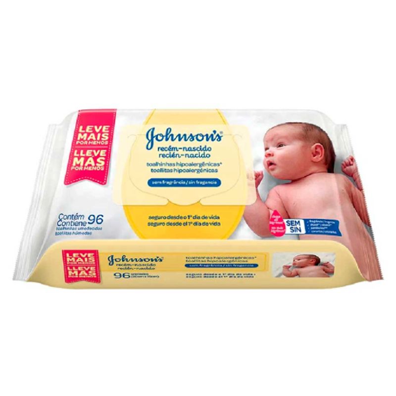 -Lencos-Umedecidos-Johnsons-Baby-Recem-Nascido-96-Unidades